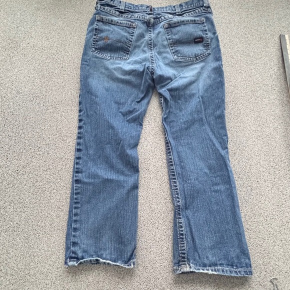 Ariat FR Low Rise M4 Boot Cut Jeans 38x29 Workwear Utility Western CAT2 - Picture 14 of 16